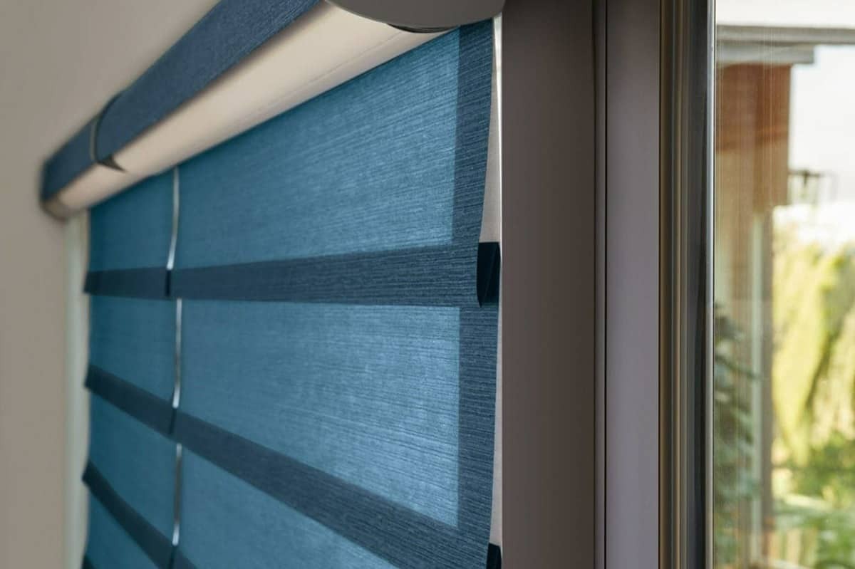 Hunter Douglas Vignette® Roman shades filtering light in a home